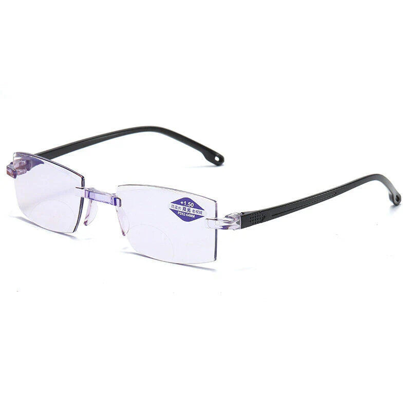 New TAILEDEN Diamond-cut Bifocal Progressive And Anti-Blue Eyewear Ultralight Reading Glasses