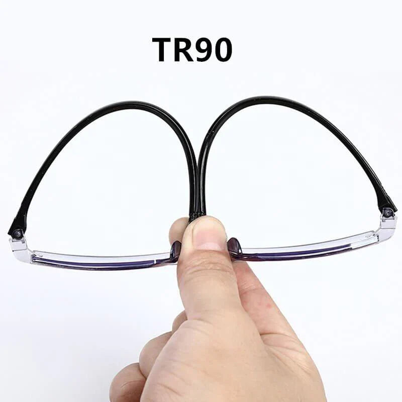 New TAILEDEN Diamond-cut Bifocal Progressive And Anti-Blue Eyewear Ultralight Reading Glasses