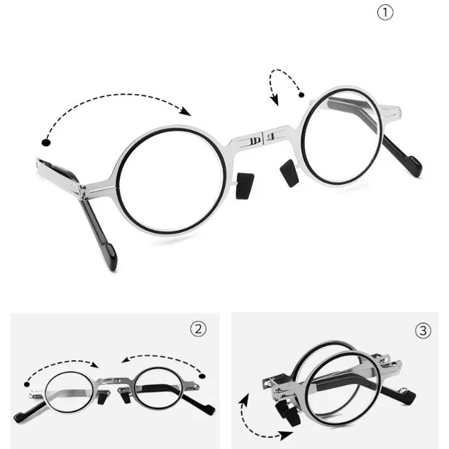 š„2025 Hot Saleš„ NESLEMY Screwless Ultra Light Folding Glasses