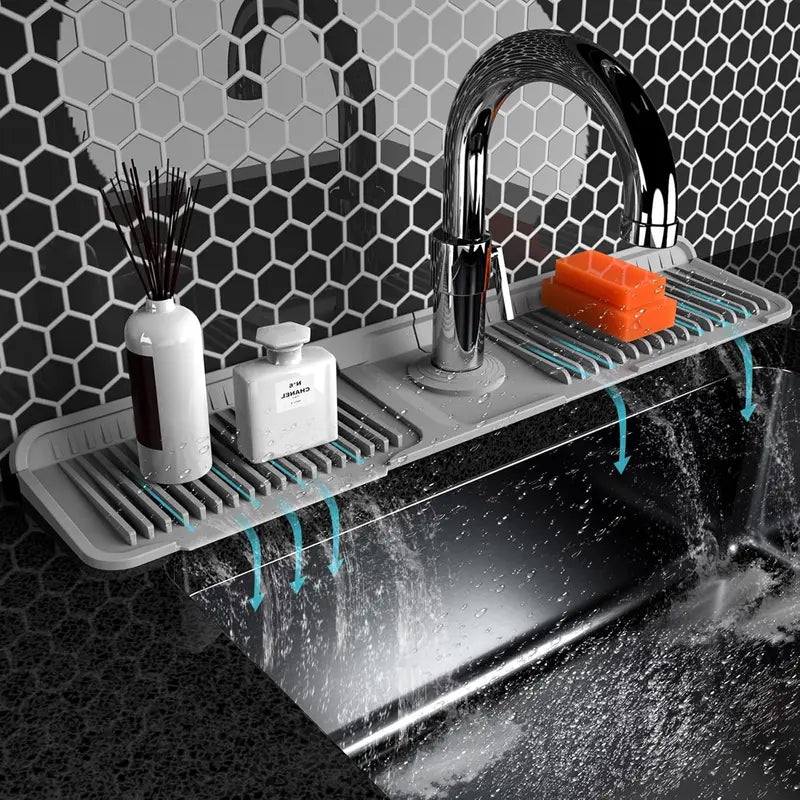 Alisanda Kitchen Sink Splash Guard & Draining Mat