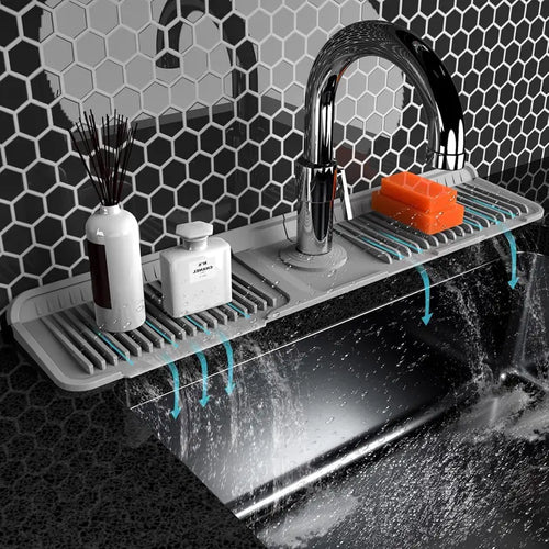 Alisanda Kitchen Sink Splash Guard & Draining Mat