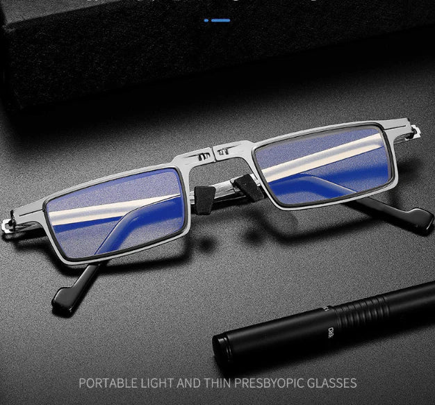 š„2025 Hot Saleš„ NESLEMY Screwless Ultra Light Folding Glasses
