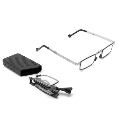 🔥2025 Hot Sale🔥 NESLEMY Screwless Ultra Light Folding Glasses
