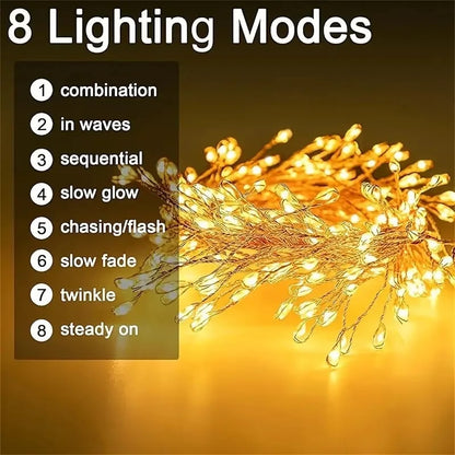 🎄Alisanda Waterproof Remote Control Flashing Lights⭐