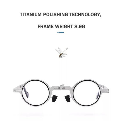 🔥2025 Hot Sale🔥 NESLEMY Screwless Ultra Light Folding Glasses