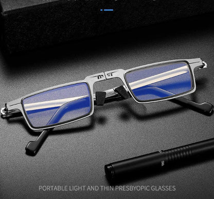 🔥2025 Hot Sale🔥 NESLEMY Screwless Ultra Light Folding Glasses